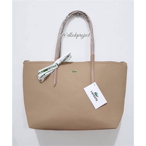 lacoste tote bag replica|lacoste tote bag price.